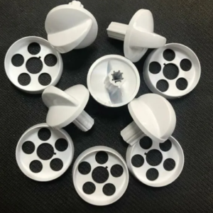 Ручки газовой плиты DARINA GM442 (белые), комплект 5шт