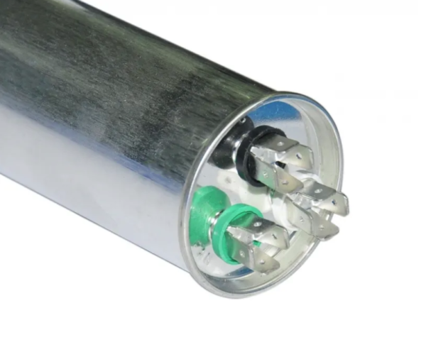 Конденсатор 35+2.5 мф 450V CAP401UN металл 3 КОНТАКТНЫЙ