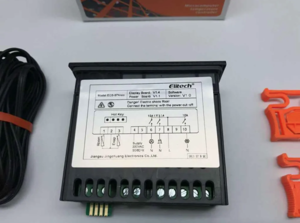 Контроллер ECS-974 Elitech (с 2-мя пласт. датч.) 0009649