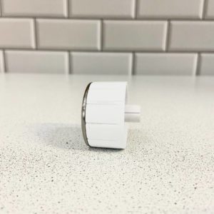 РУЧКА ПЕРЕКЛЮЧЕНИЯ РЕЖИМОВ КОНФОРКИ ЭЛ.ПЛИТЫ БЕЛАЯ Вейсгауф/Weissgauff (Демонтаж)