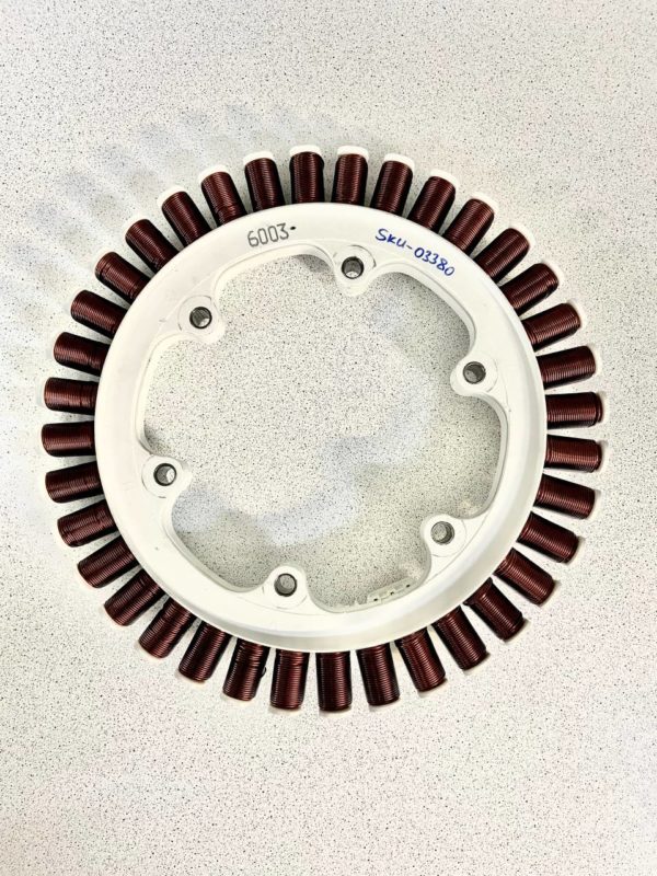 Статор двигателя MEV348143 (без таходатчика) к стиральной машине Лджи/LG Direct Drive (Демонтаж)