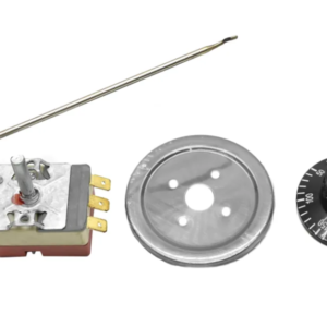 Терморегулятор (термостат) для плиты универсальный, 50-300C, L-1000мм, шток-24мм, 3 контакта