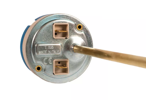 Термостат Unival RT-WH11 для водонагревателя (L275, 20-80C, 20A) биполярная защита, Италия