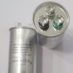 Конденсатор 35+1,5 мф 450V  RF06B134 металл
